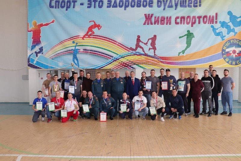 Соревнования по гиревому спорту в зачет Спартакиады МЧС России 2021 года.