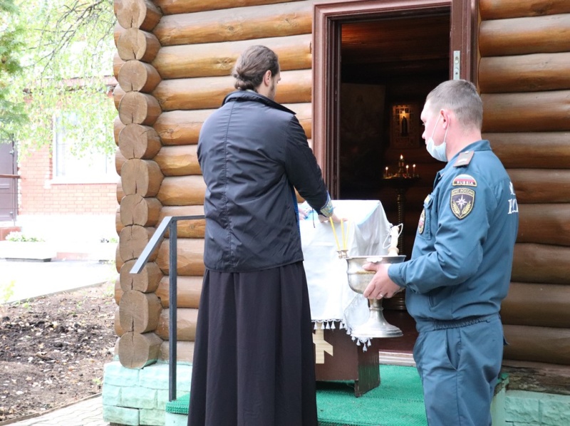 Проведение благодарственного молебна