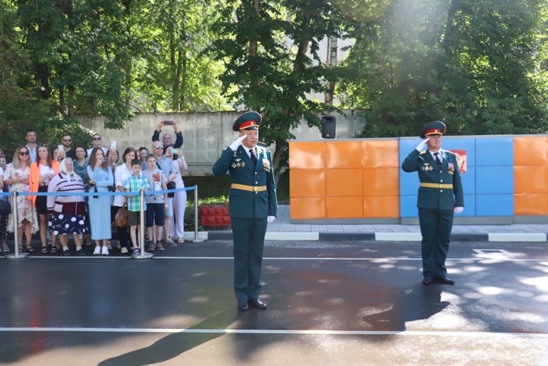 Торжественные мероприятия по приведению к Военной присяге молодого пополнения.