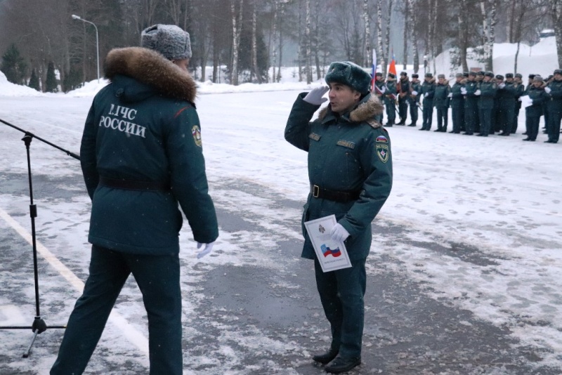 Торжественное мероприятие посвященное  Дню спасателя Российской Федерации.