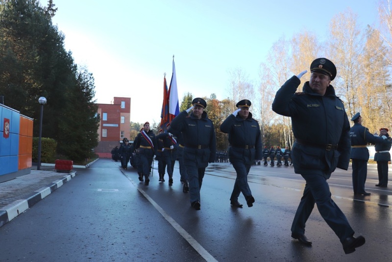 Торжественные мероприятия по случаю 69-й годовщины со дня образования ФГКУ «Рузский ЦОПУ МЧС России».