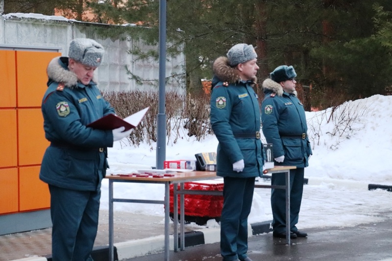 Торжественное мероприятие, посвященное Дню спасателя Российской Федерации.