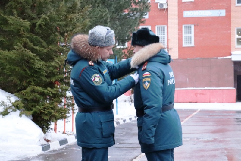 Торжественное мероприятие, посвященное Дню спасателя Российской Федерации.