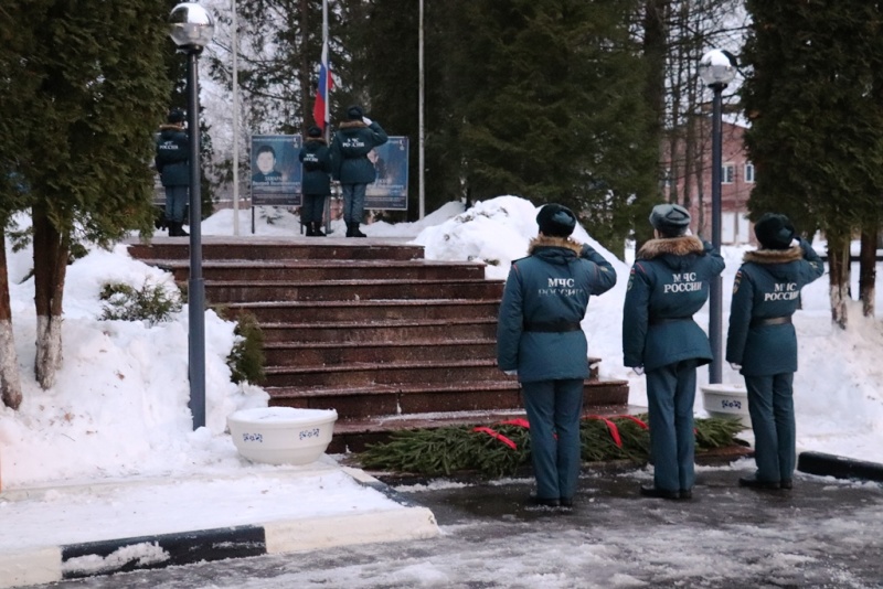 Торжественное мероприятие, посвященное Дню спасателя Российской Федерации.