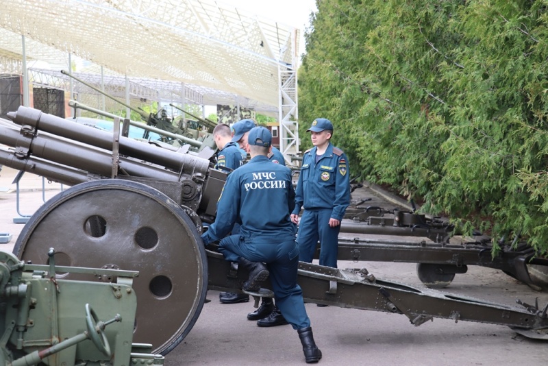 Организация посещения экспозиции по истории МПВО в годы Великой Отечественной войне 1941-1945 годов.