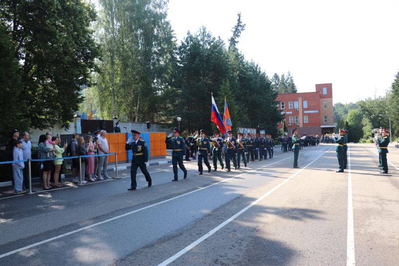 Торжественное мероприятие по приведению к военной присяге новобранцев.