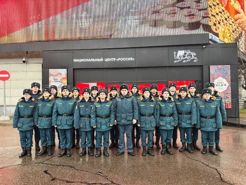 Военнослужащие по призыву посетили Национальный центр «Россия».