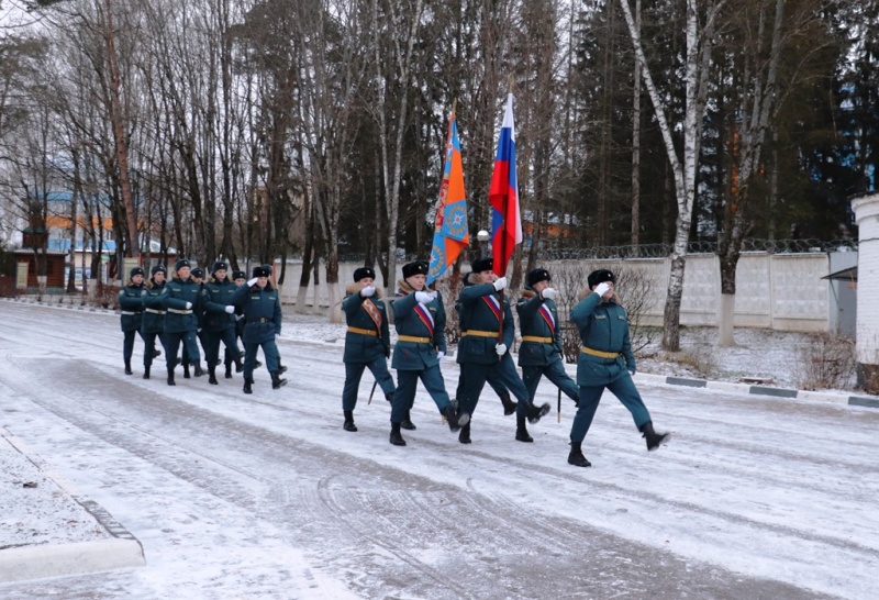 Военнослужащие роты вновь прибывшего пополнения приведены к Военной присяге.