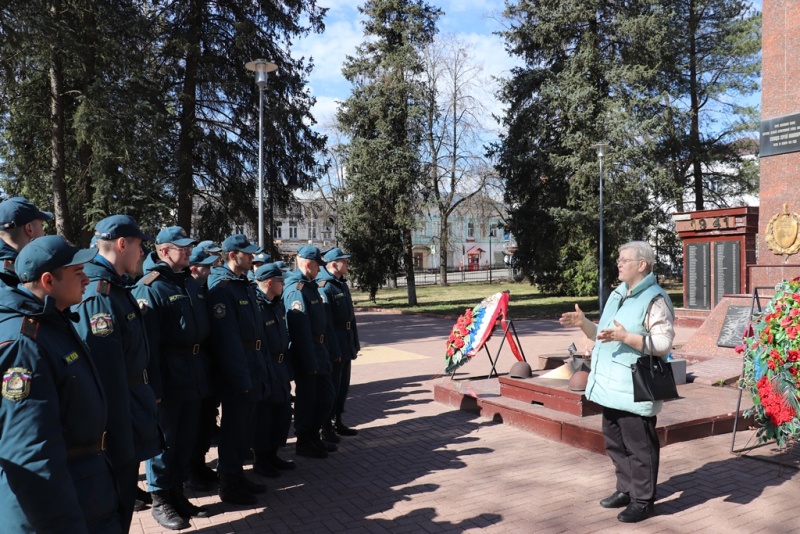 Для военнослужащих по призыву проведена экскурсия по городу Рузе.
