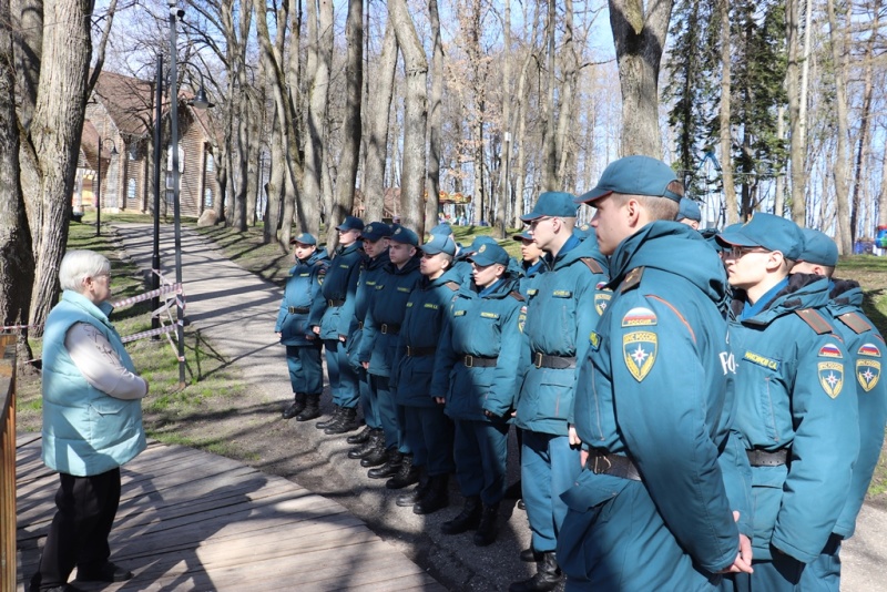 Для военнослужащих по призыву проведена экскурсия по городу Рузе.