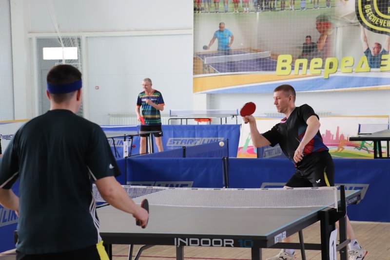 Соревнования в рамках спартакиады МЧС России по настольному теннису.