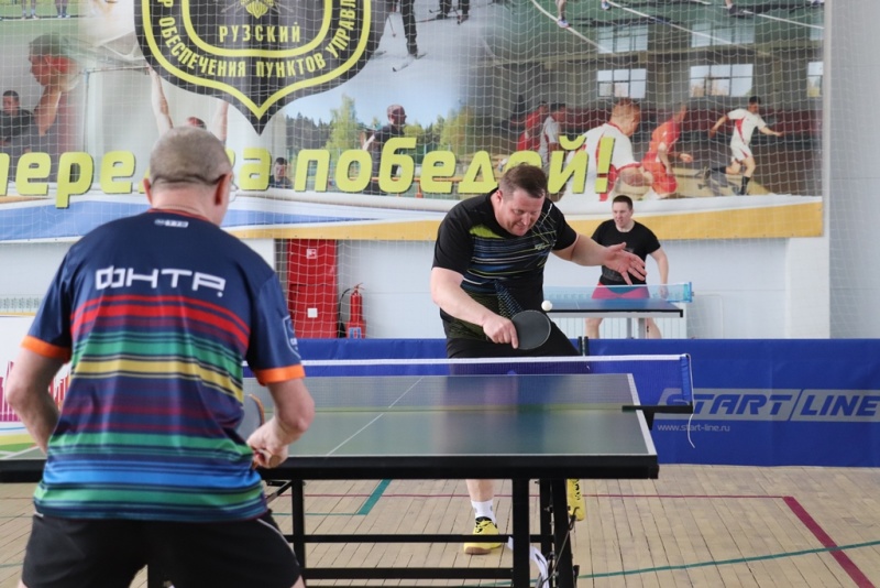Соревнования в рамках спартакиады МЧС России по настольному теннису.