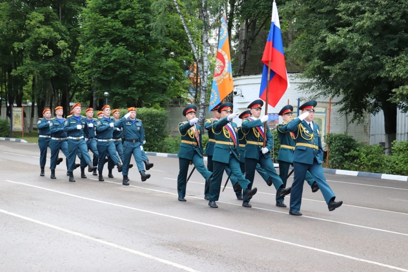 Церемония приведения к военной присяге состоялась в центре.