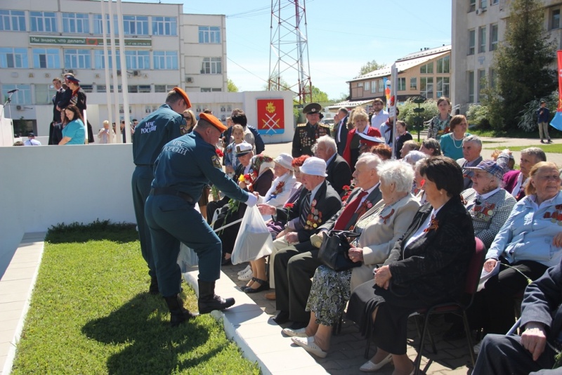 Торжественые мероприятия посвящённные 73-й годовщине Победы в ВОВ