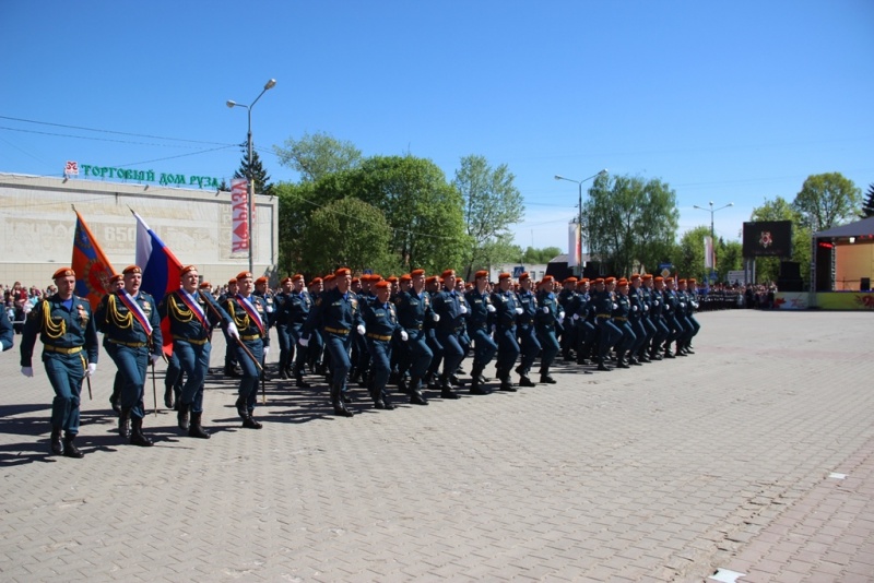 Торжественые мероприятия посвящённные 73-й годовщине Победы в ВОВ