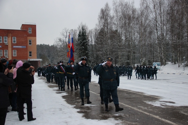 Приведение к военной присяге вновь прибывшего пополнения призыва осень-зима 2017 г 