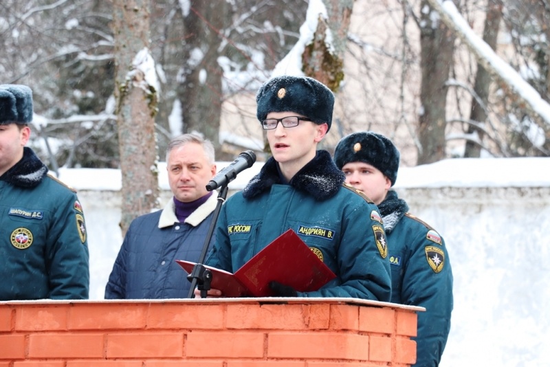 Торжественное мероприятие посвящённое приведению к Военной присяге молодого пополнения, призыва осень-зима 2018 г 