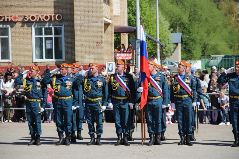 Торжественые мероприятия посвящённные 73-й годовщине Победы в ВОВ