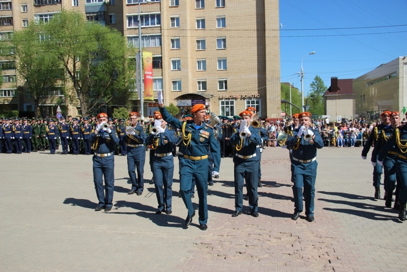 Торжественые мероприятия посвящённные 73-й годовщине Победы в ВОВ