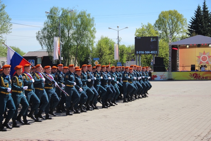 Торжественые мероприятия посвящённные 73-й годовщине Победы в ВОВ