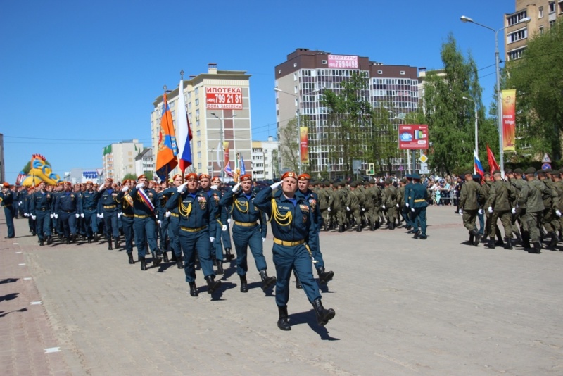 Торжественые мероприятия посвящённные 73-й годовщине Победы в ВОВ