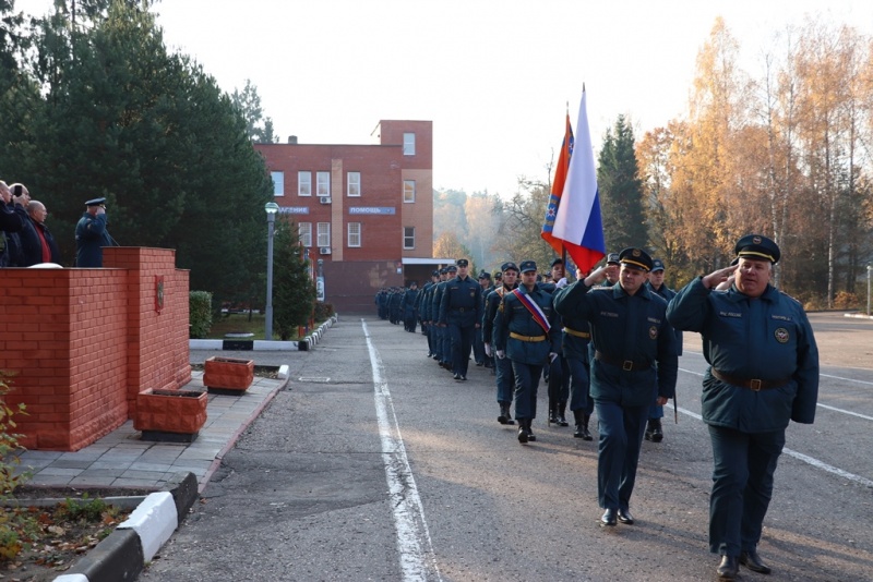 Торжественные мероприятия посвящённые 63-й годовщине образования Рузского ЦОПУ МЧС России