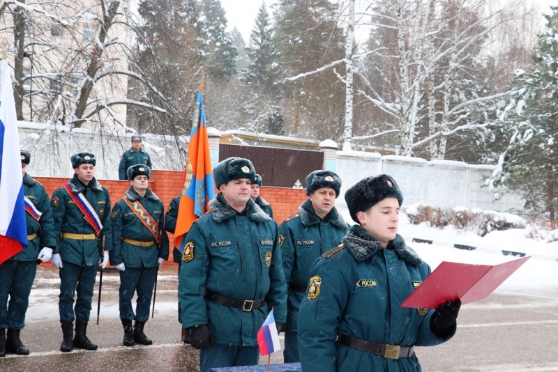 Торжественное мероприятие посвящённое приведению к Военной присяге молодого пополнения, призыва осень-зима 2018 г 