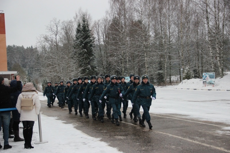 Приведение к военной присяге вновь прибывшего пополнения призыва осень-зима 2017 г 