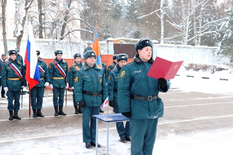 Торжественное мероприятие посвящённое приведению к Военной присяге молодого пополнения, призыва осень-зима 2018 г 