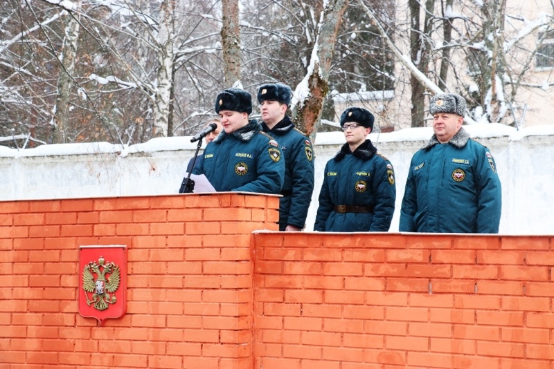 Торжественное мероприятие посвящённое приведению к Военной присяге молодого пополнения, призыва осень-зима 2018 г 