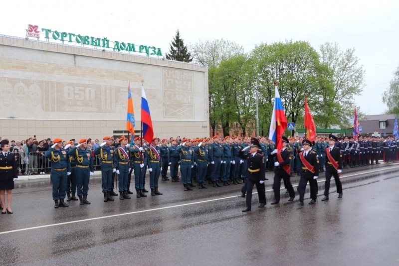 Участие в Параде  Победы в г. Руза.