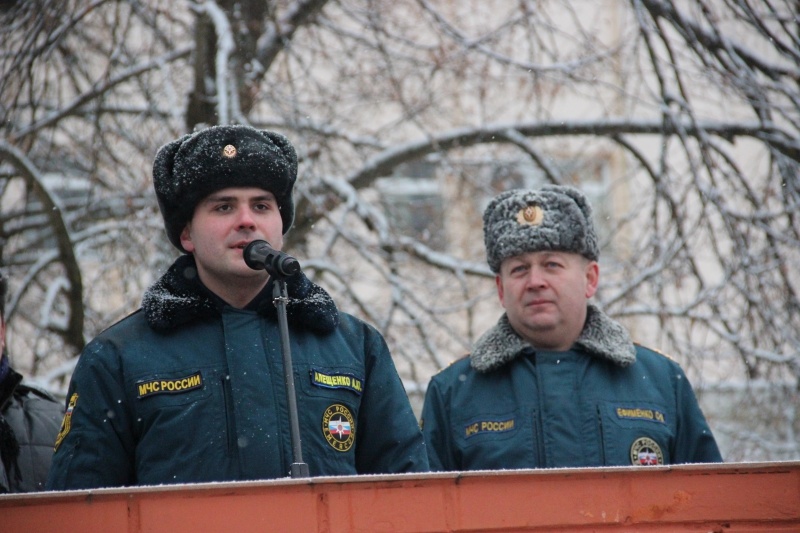 Приведение к военной присяге вновь прибывшего пополнения призыва осень-зима 2017 г 