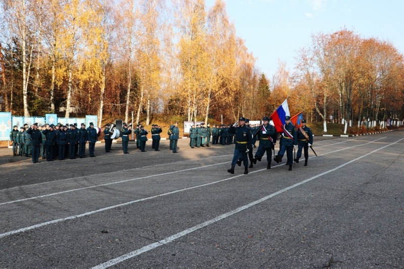 Торжественные мероприятия посвящённые 63-й годовщине образования Рузского ЦОПУ МЧС России