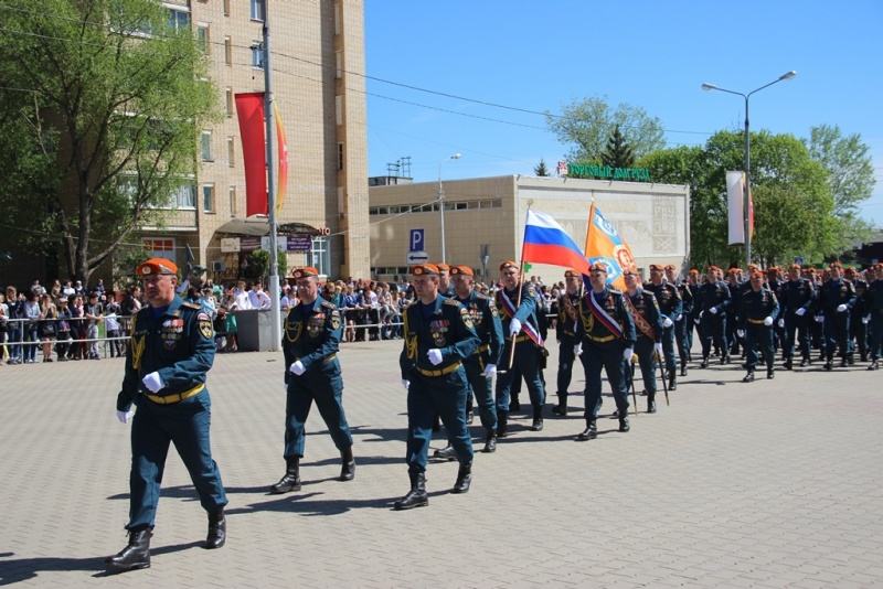 Торжественые мероприятия посвящённные 73-й годовщине Победы в ВОВ