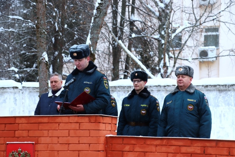 Торжественное мероприятие посвящённое приведению к Военной присяге молодого пополнения, призыва осень-зима 2018 г 