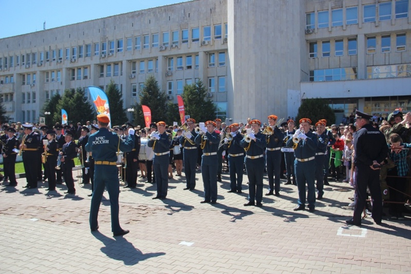 Торжественые мероприятия посвящённные 73-й годовщине Победы в ВОВ