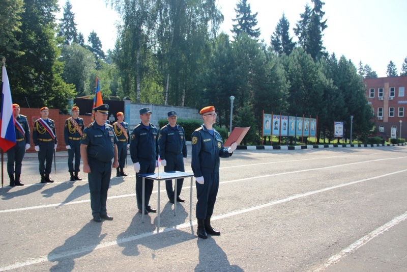 Приведение к военной присяге вновь прибывшего пополнения призыва весна-лето 2018 г 