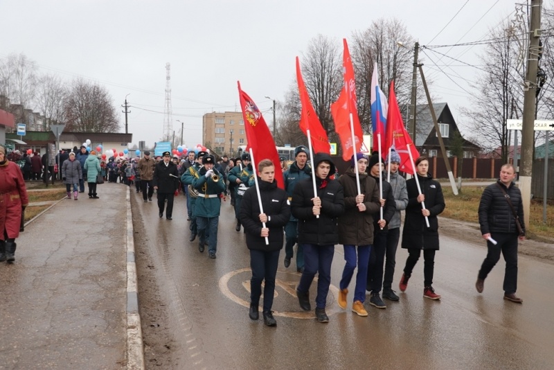 Участие оркестра Рузского ЦОПУ МЧС России в проведении торжественных мероприятий по случаю 78-й годовщины освобождения посёлка  Колюбакино Рузского городского округа от немецко-фашистских захватчиков в годы Великой Отечественной войны 1941-1945 г.г. 