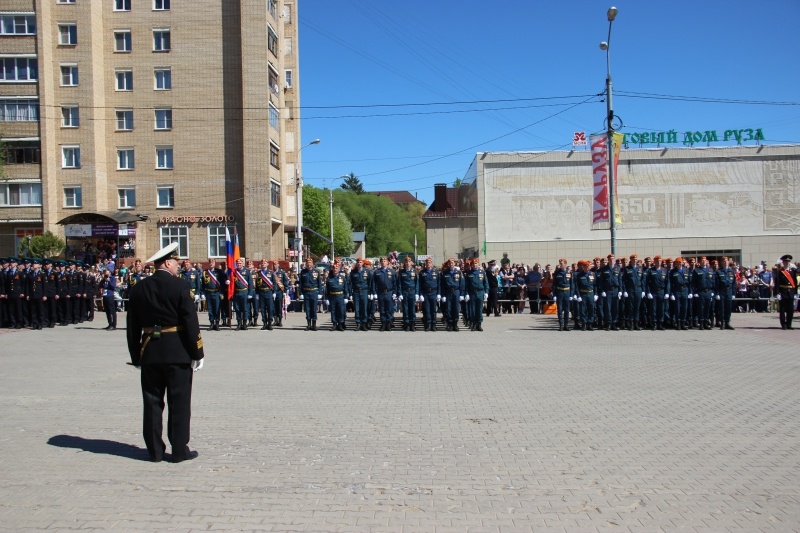 Торжественые мероприятия посвящённные 73-й годовщине Победы в ВОВ