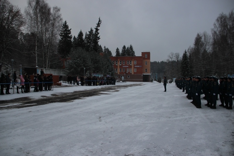 Приведение к военной присяге вновь прибывшего пополнения призыва осень-зима 2017 г 